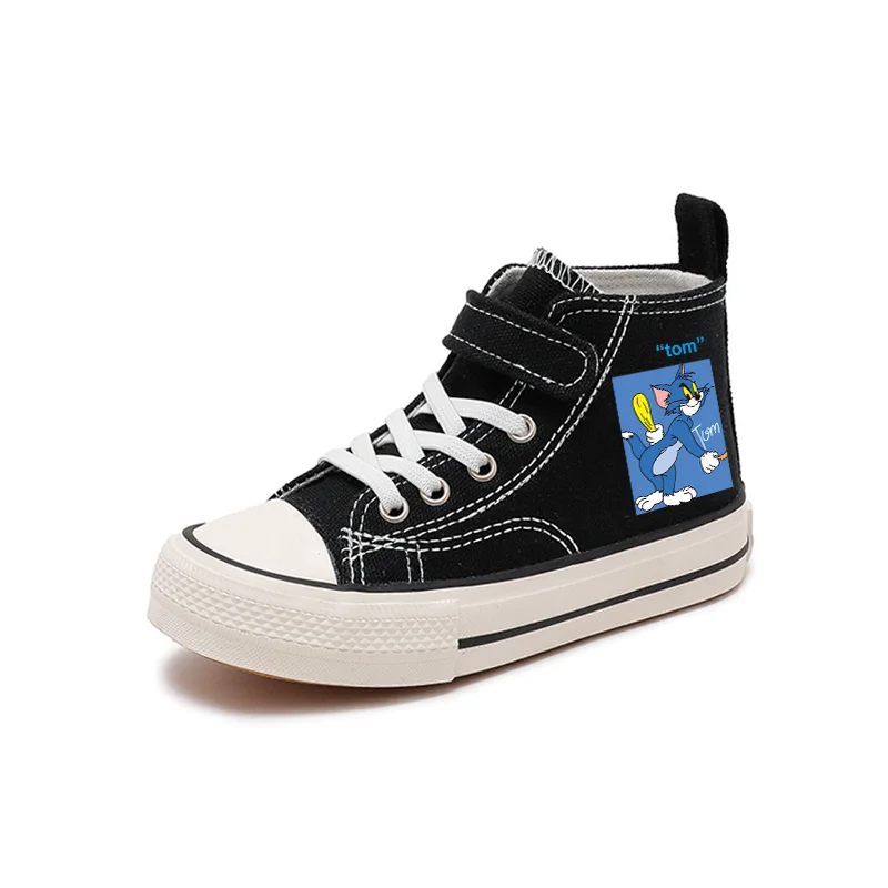 Fashion Tom and Jerry Girl Kid Boys Kid Canvas Shoes Casual Cartoon Sport comfort Shoes Children Print Boys Tennis Shoes 1056