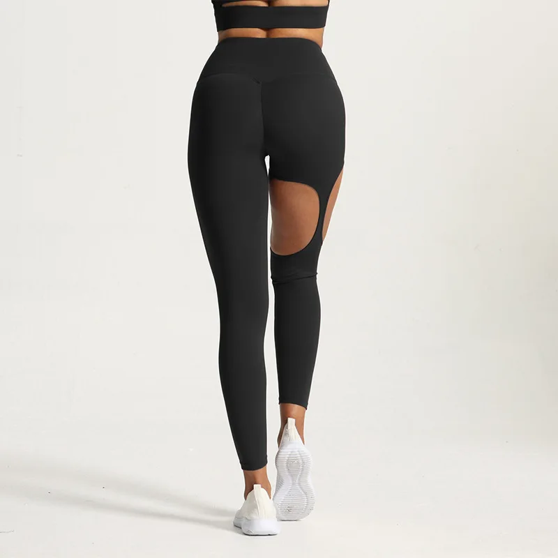 Sexy Seamless Leggings For Women Yoga Pants Hollowout Sports Running Exercise Workout Pants Cycling leggings Gym Fitenss Tights