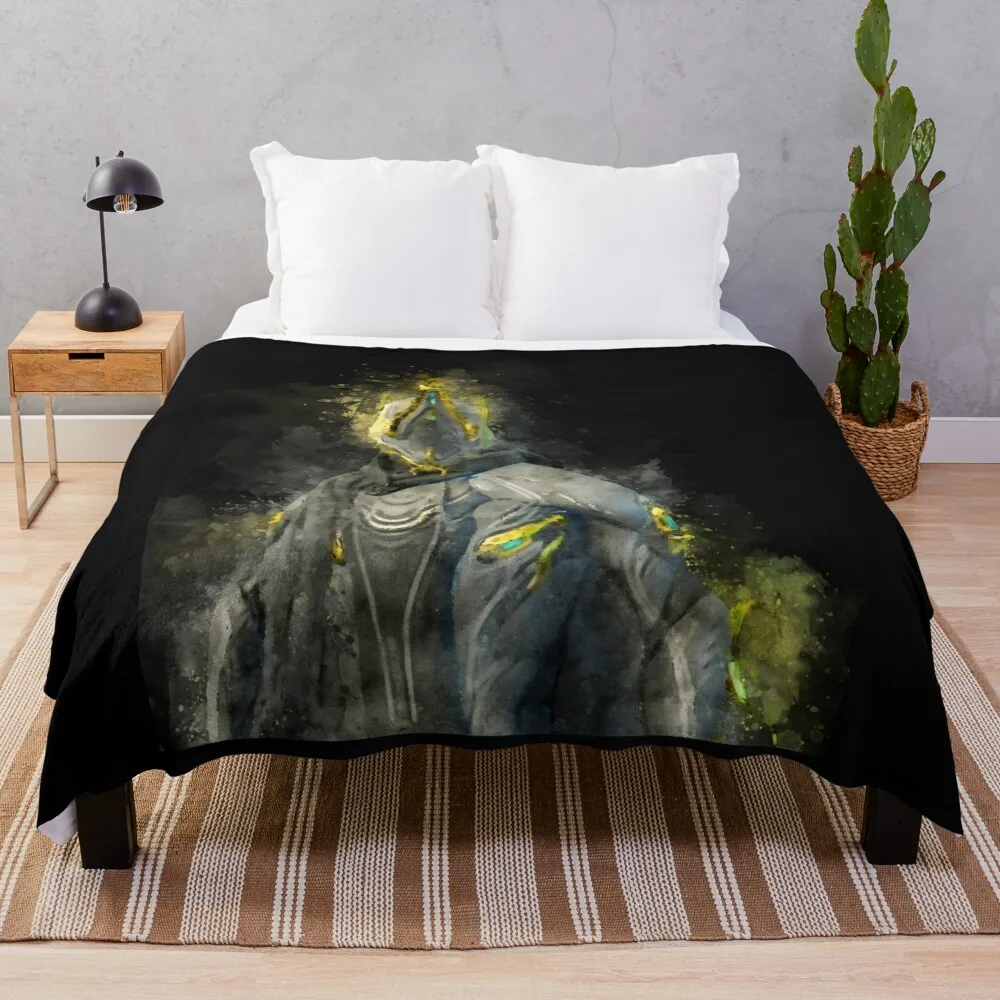 

Excalibur Umbra - Warframe Throw Blanket Hairy Luxury Thicken Tourist Luxury Blankets