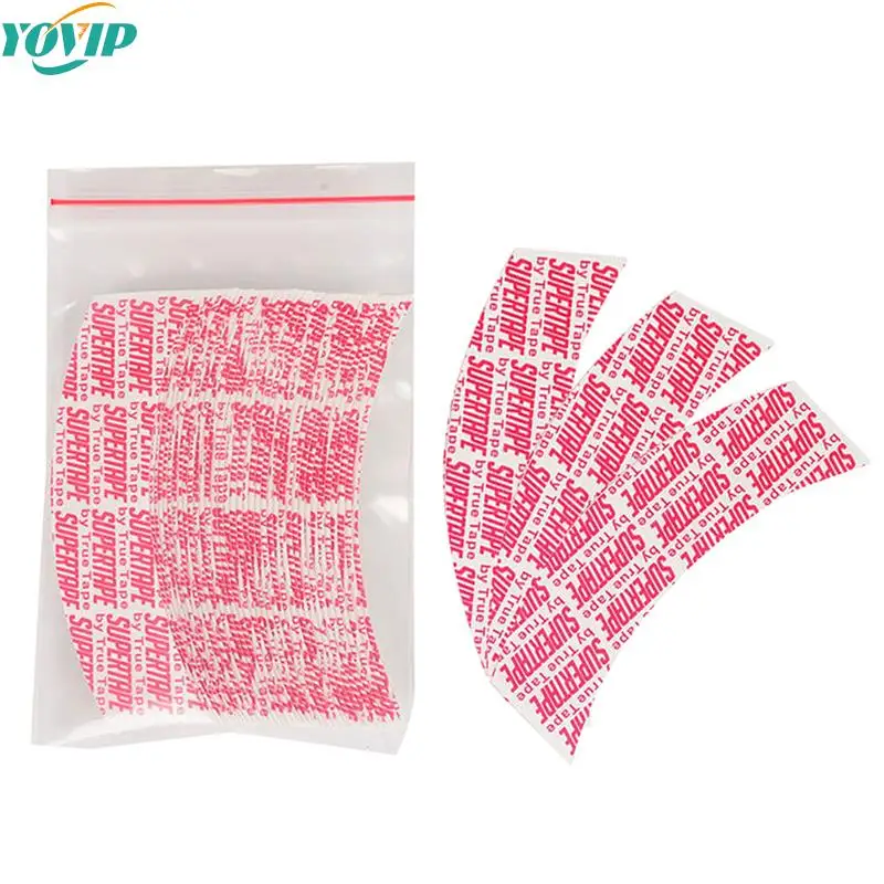 36pcs/Bag Waterproof Supertape Hair Tape Double Side Adhesive Super Tape For Lace Wig Toupee Replacement