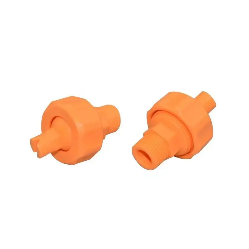 Adjustable Plastic Flat Fan Spray Nozzle 1/4