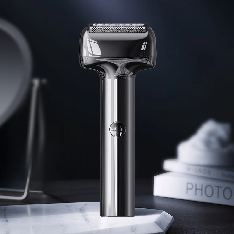 Electric Mini Shaver Compact And Portable Travel Electric Magnetic Digital Display Shaver For Men