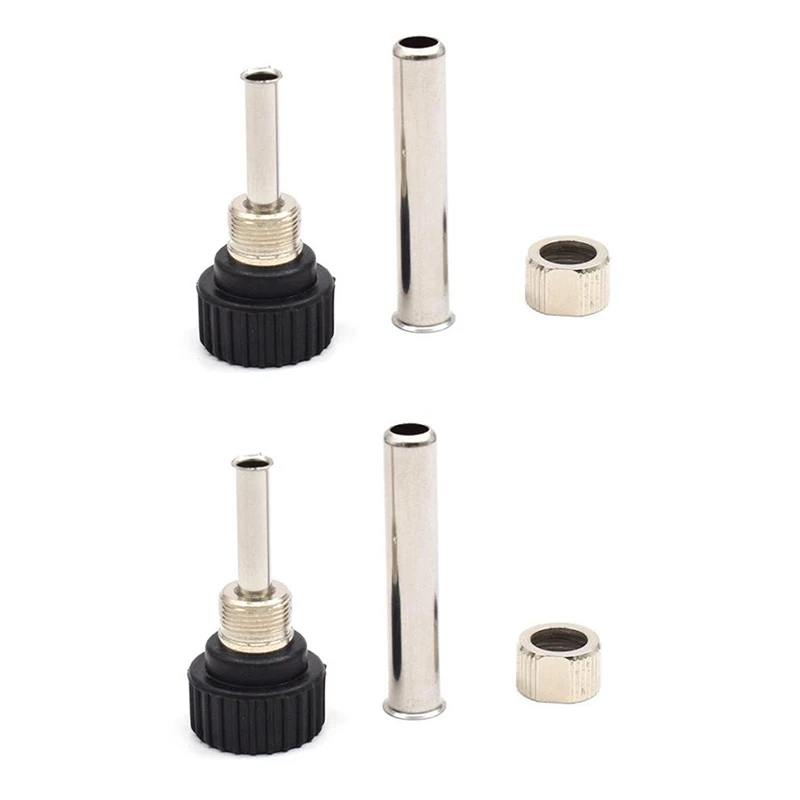 2Set 852D 936 937D 898D 907/ESD Iron Head Cannula Iron Socket+nut+electric Wood Head Soldering Station Iron Handle Accessories