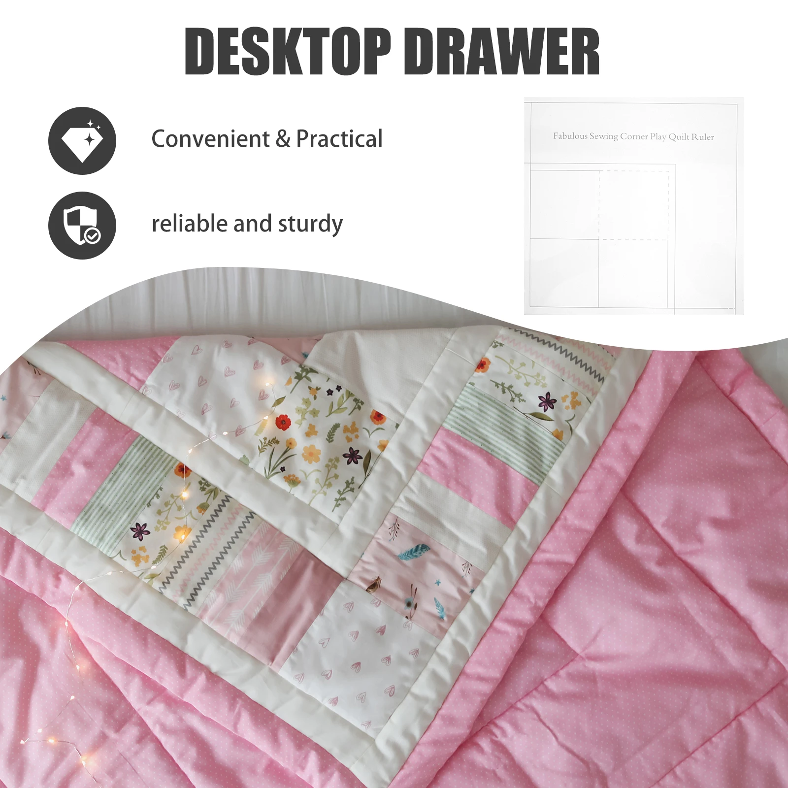 

Square Quilting Template Clear Acrylic Durable Ruler for Sewing Patchwork DIY Embroidery Quilting Crafts Tool Clear Templates