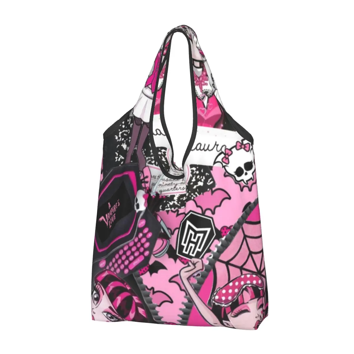 

Monster High New Fashion High Capacity Waterproof College Backpack Trendy Laptop Travel Book Bag