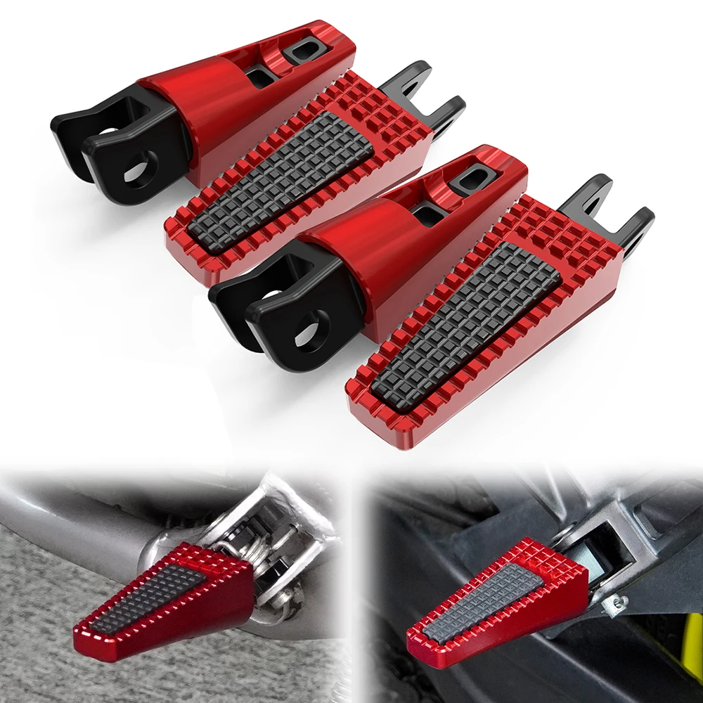 

Motorcycle Front and Rear Foot Pegs Footrests Pedal For Aprilia Mana850/GT Shiver 750/GT/SL Shiver 900 Tuono125 Tuono660/Factory