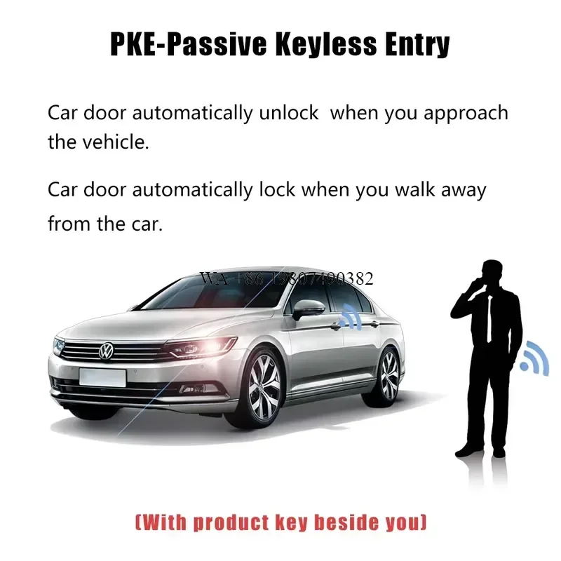 wmwmnu Push Button Start for Camry Corolla Cross YARiS L Fortuner Highlander RAV4 Sienna view 4