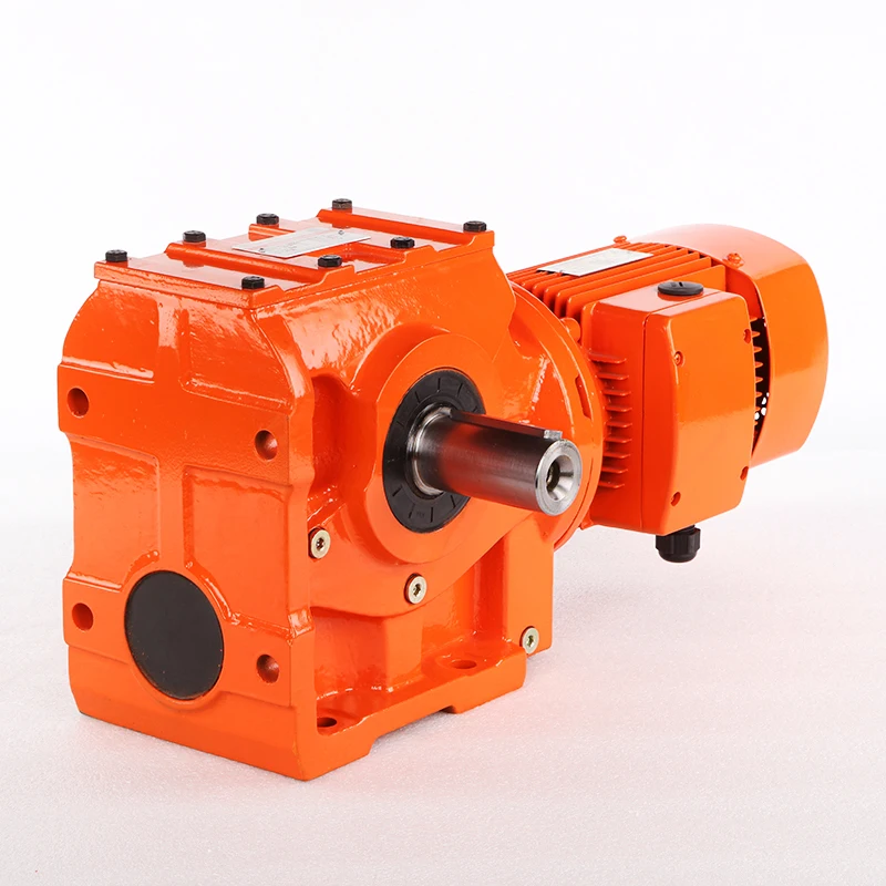 

RFKS Series Customized S Series S37/47/57/67/77/87/97 Helical Gear Reducer with Motor Transmission
