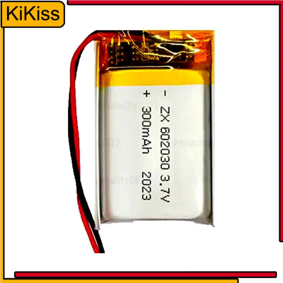 

Для Bluetooth MP3 беспроводной карты аудиорекордер Mp3 Mp4 аккумулятор 300 мАч надежная замена 602030 2 кабеля, без разъема