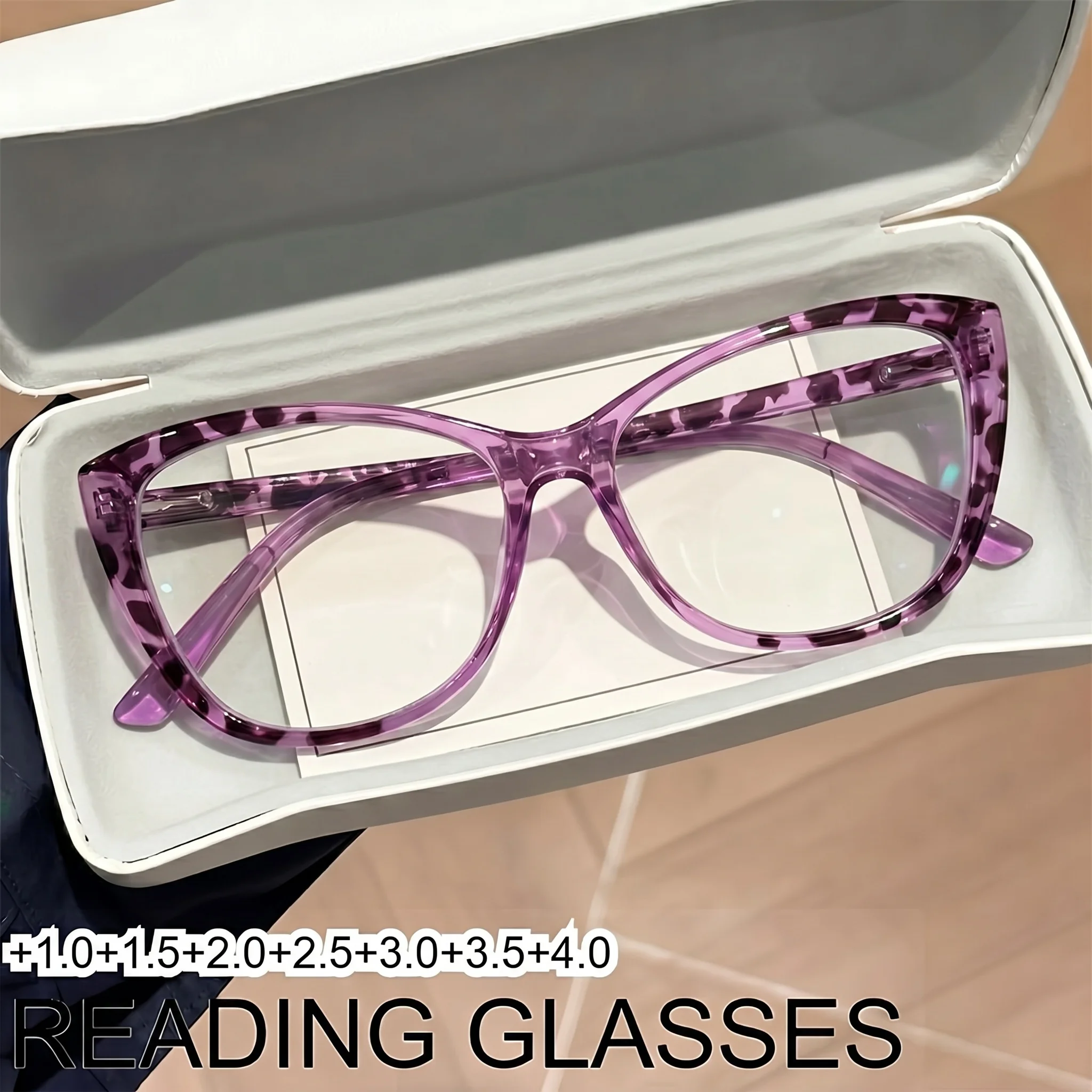 Floral Floral Cat Eye Reading Glasses, Lightweight And Casual For Daily Use, Versatile Decorative Glasses For Both Men And Women - Aliexpress Deal