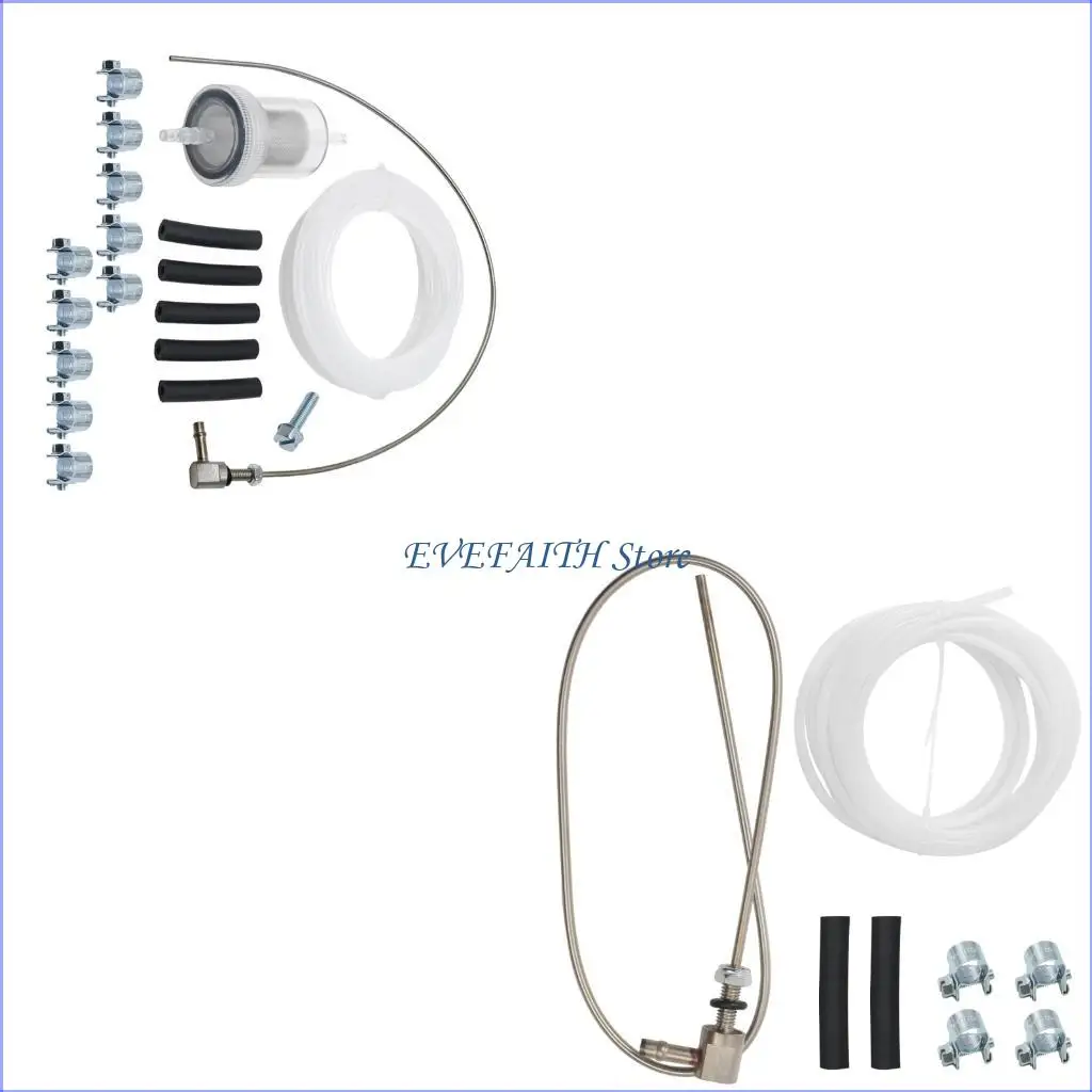 

124B Air Parking Heater Oil Extractor Sender Standpipe Pipe Set