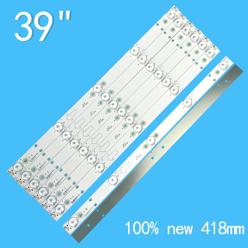 3V2W Led الخلفية 418 مللي متر ل Merlot 39 بوصة 5-مصباح TOT-39B2600-8X5-5EA-R LE39M16 L39B2610 H-LED39V23 39B2600