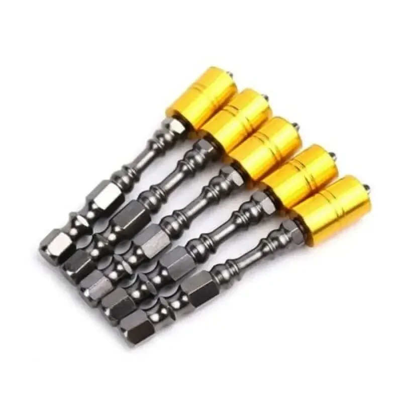 Magnetic coil bit anti-slip magnetic coil strong magnetic batch tip electric screwdriver cross bit screwdriver S2 ten sub-bit