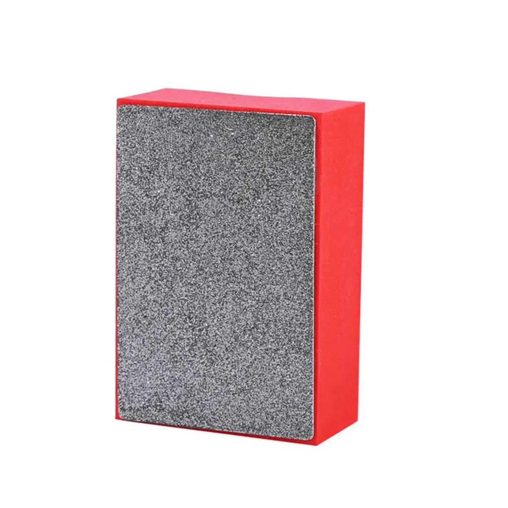 Imagem -03 - Almofada de Polimento Diamante 60 100 200 400 Almofadas de Mão Bloco para Cerâmica Telha Mármore Vidro Moagem Ferramenta Elétrica 90x55 mm