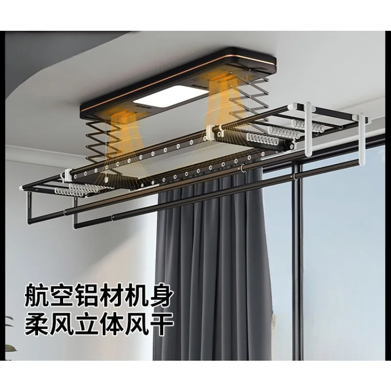 

Intelligent electric clotheslinger automatic lifting and retracting indoor balcony clotheslinger