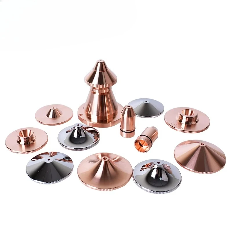 

Laser Nozzles Single/Double Layer Bulge Hight 11mm WSX Precitec Empower HANS Fiber Laser Cutting Welding Head Nozzle