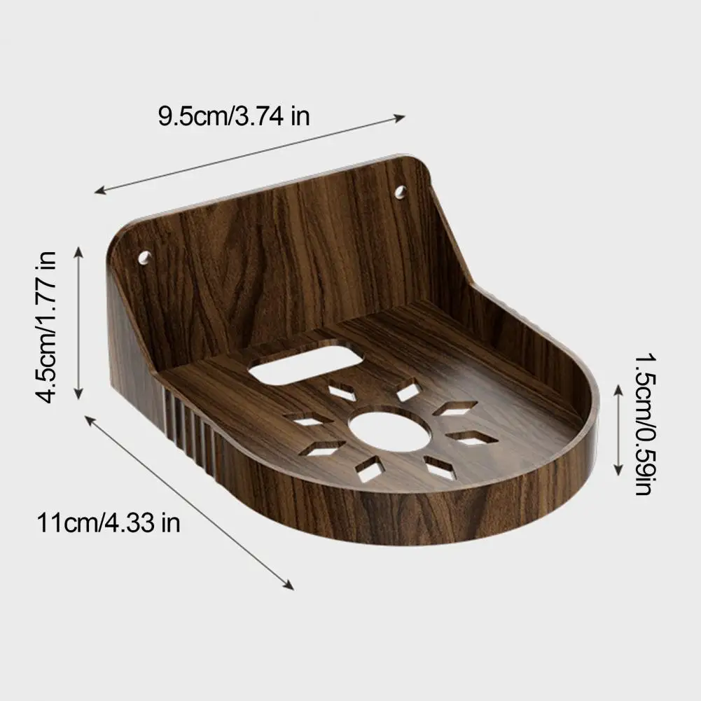 No-hole Punching Wall Mount Easy Installation Wall Mount Adhesive Security Camera Wall Mount Shelf for Baby Monitor Router