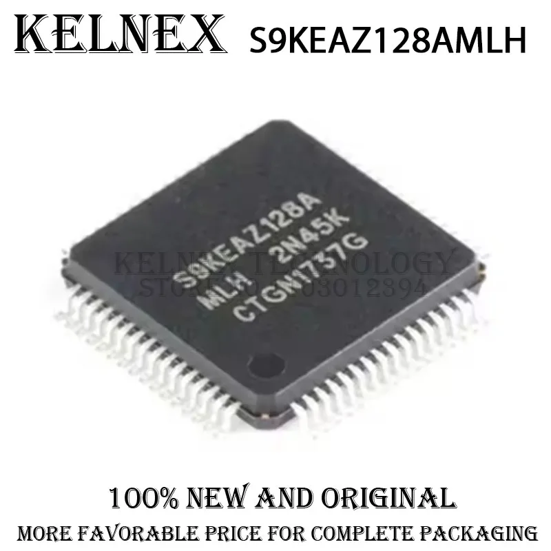 1pcs S9KEAZ128AMLH S9KEAZ128AVLH S9KEAZ128ACLH Microcontroller (MCU/MPU/SOC) IC Chip