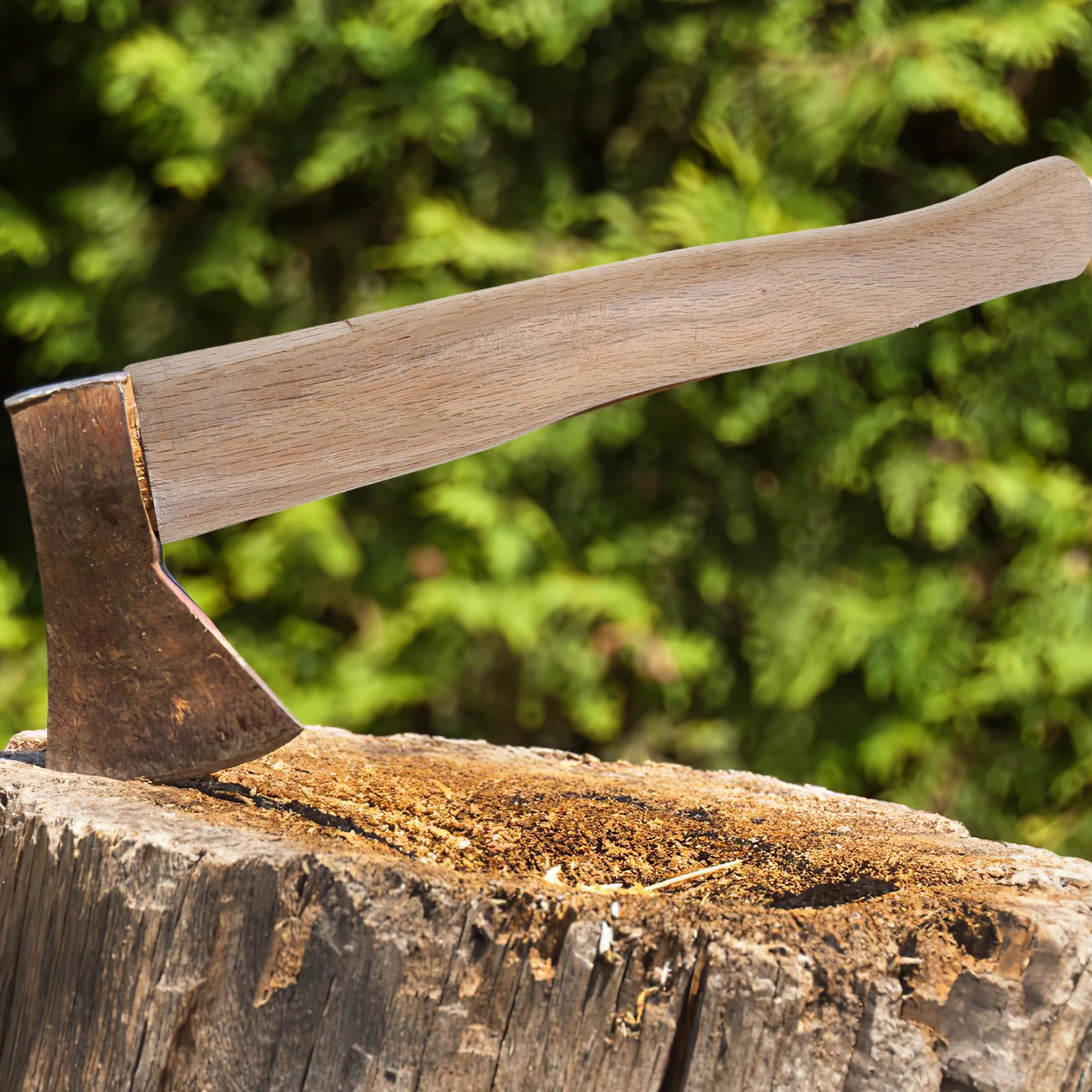 

Wood Hatchet H Replacement Set Sturdy Material Durable Easy Install Carpenter Builder Tool Wedge Metal Axe Maintenance