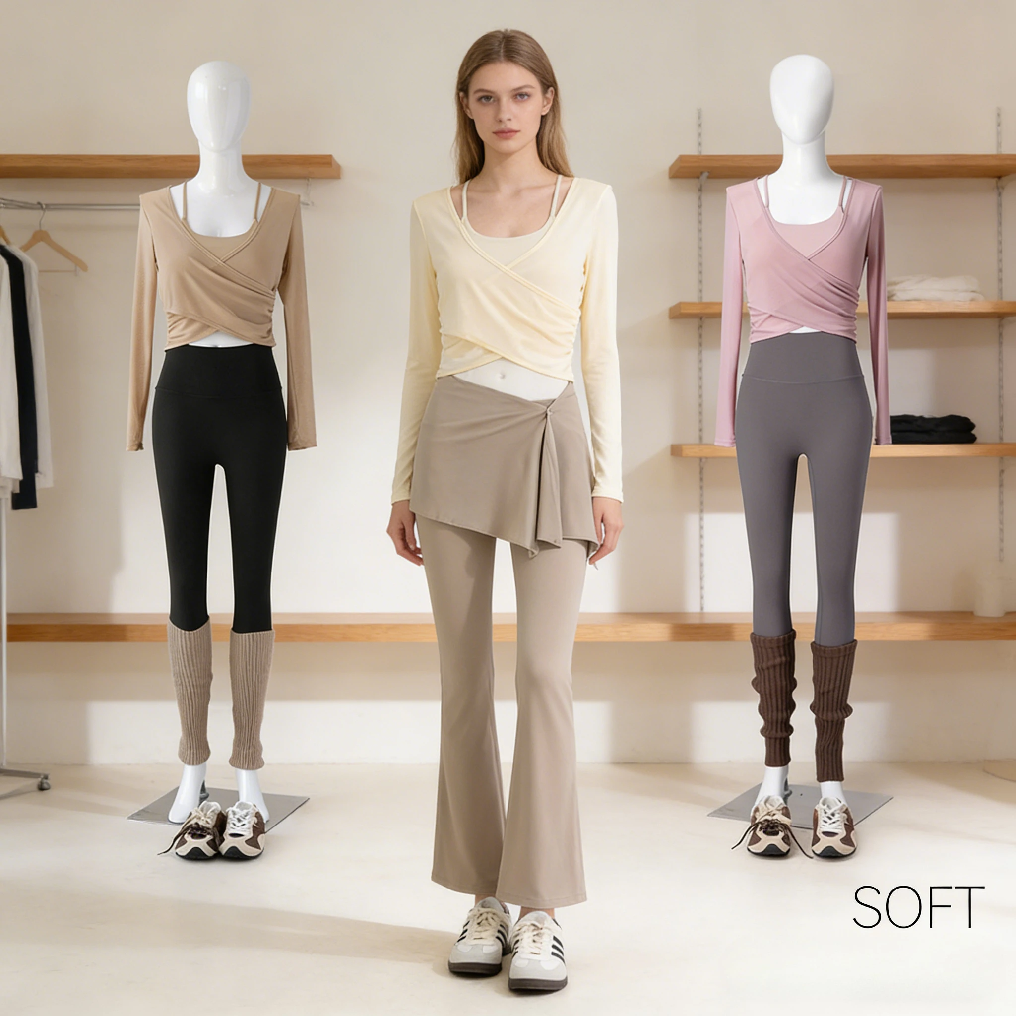 

Новый женский топ для йоги однотонного цвета, весенне-осенний, со встроенным бюстгальтером, для фитнеса, пилатеса, тренировок, спортивной одежды.