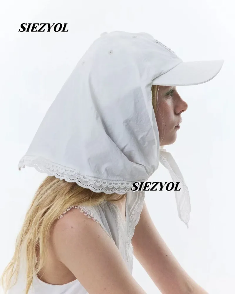 Japanese Ins Style Sun Protection Letter Embroidery Sunshade Cap Sweet Girl Caps Fashion Versatile Sun Hats for Women