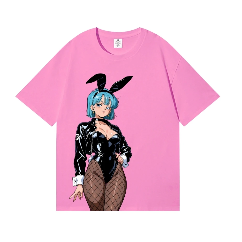 Japanisches Anime Dragon Ball Bulma Bedrucktes T-Shirt Sommer Neu Herren- und Damen-T-Shirt Trendiges Lässiges Y2K Kurzarm-Oberteil 2026 – Detail 11
