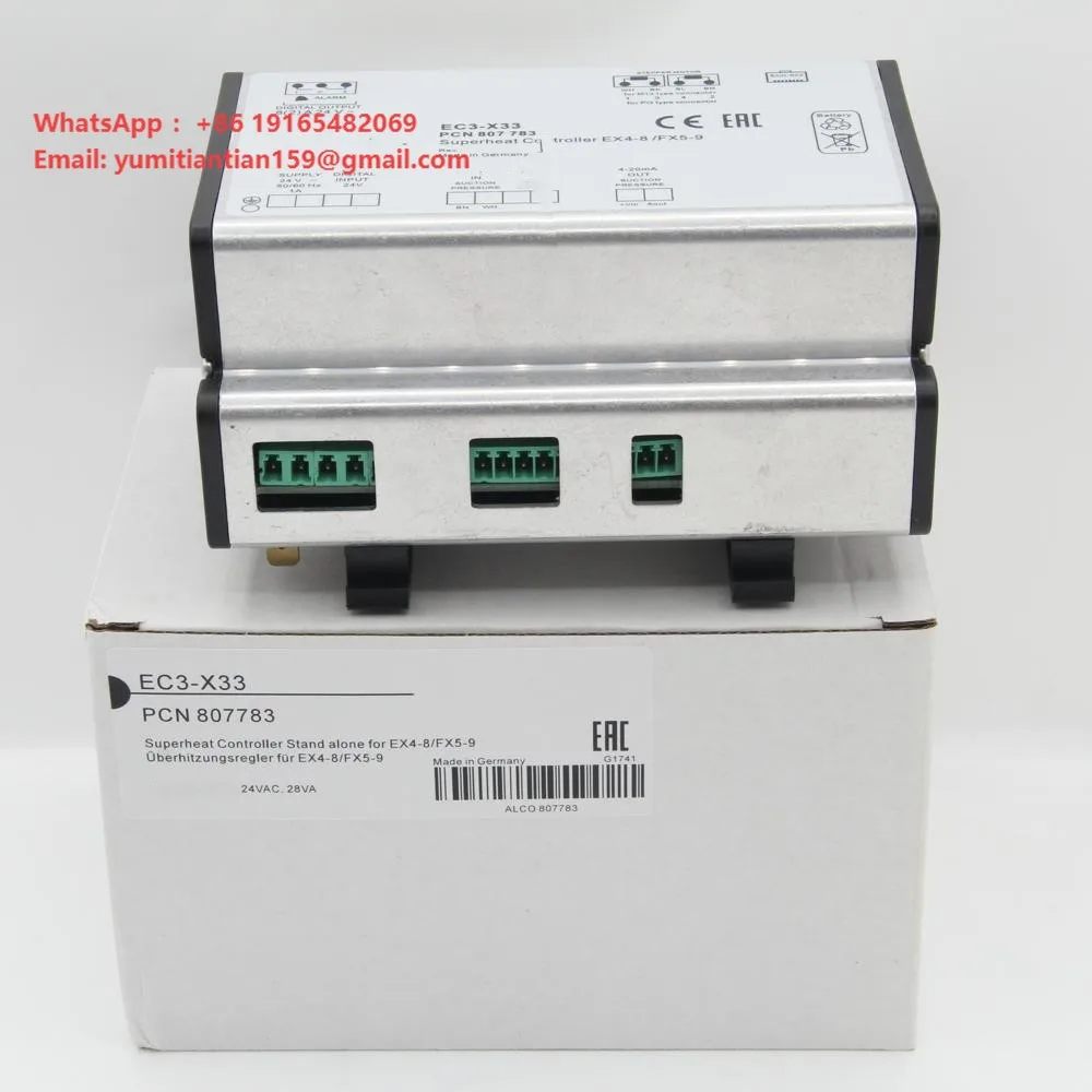 Original Brand New Condition EC3-X33 Superheat Controller 807783 24VAC 50/60Hz in stock