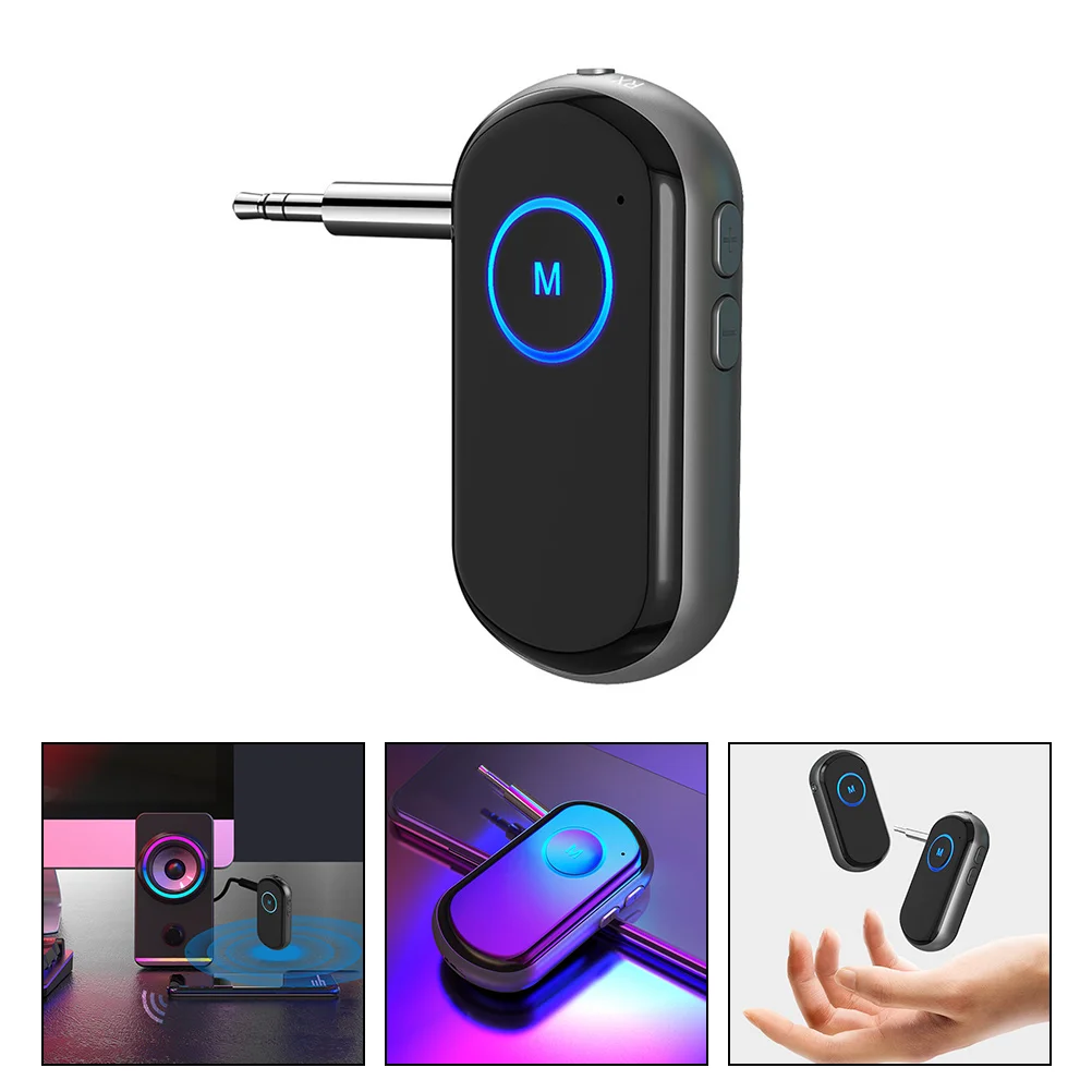 

Receiver Usb Audio Wireless 5. 0 Car Adapter Portable Music 3.5mm Aux