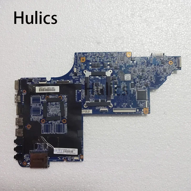 Hulics Used 641485-001 For HP Pavilion DV6 Motherboard DV6-6000 641485 HM65 DDR3 Socket PGA989 Laptop Mother Board