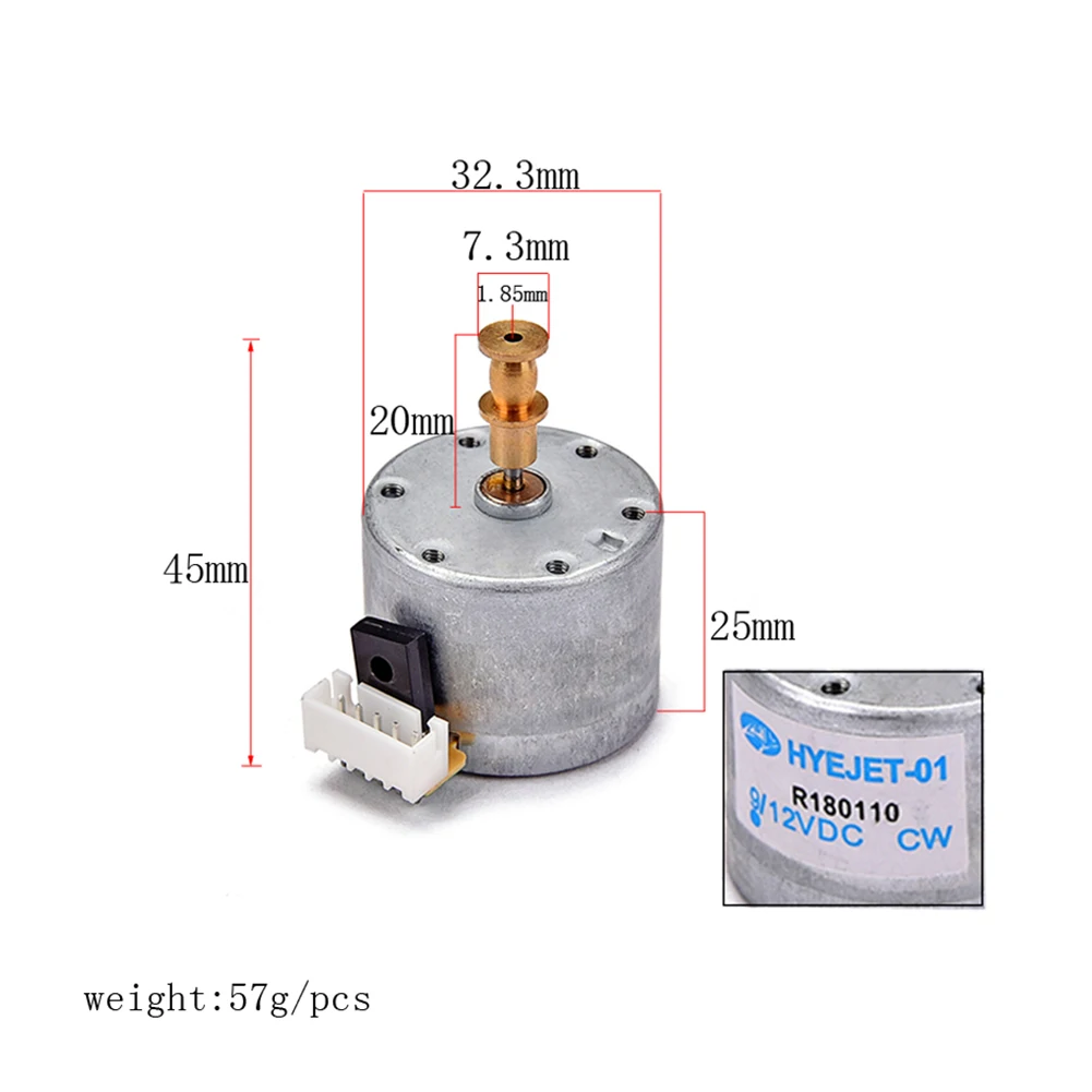 محرك معدني دوار عملي، مشغلات تسجيلات الفينيل الاحترافية، ملحقات استبدال محرك الفونوغراف جراموفون