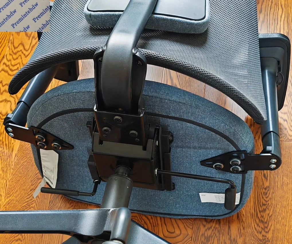 1Pair(1Left+1Right) 4 Dimesions Adjustable T Arm Handrest Replacement For Gaming Chair Stool image 4