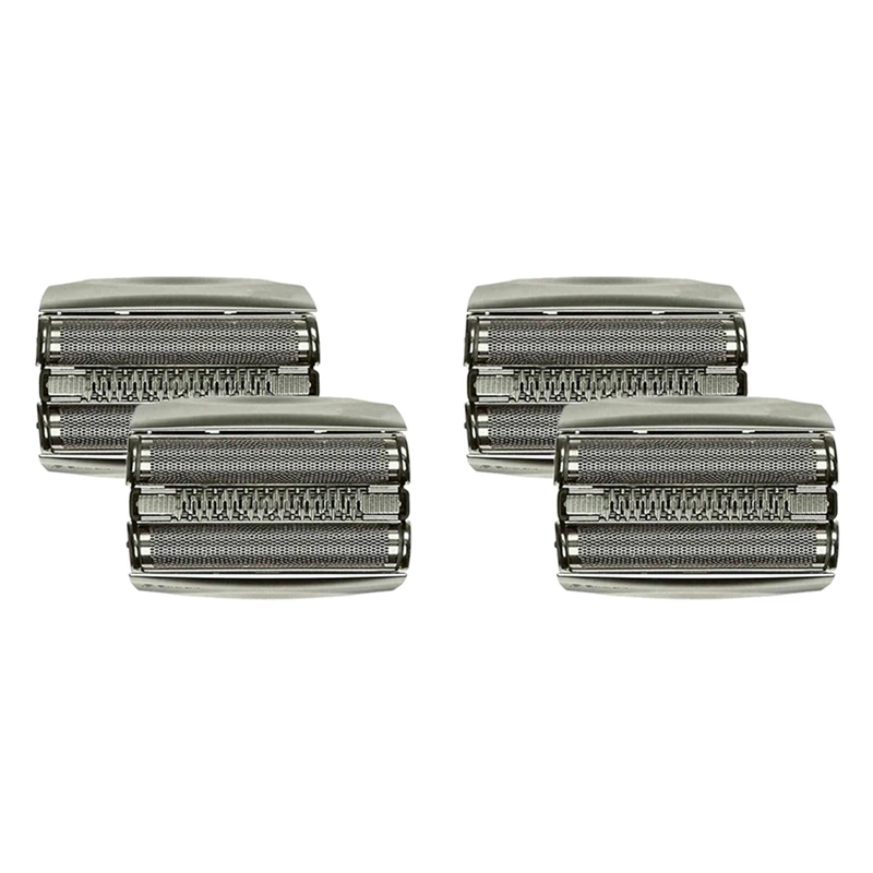 

4 Pcs Replacement Shaver Foil Cassette Head For Braun 70S Series 7 799Cc 760Cc 750Cc 730 735S For Pulsonic Razor