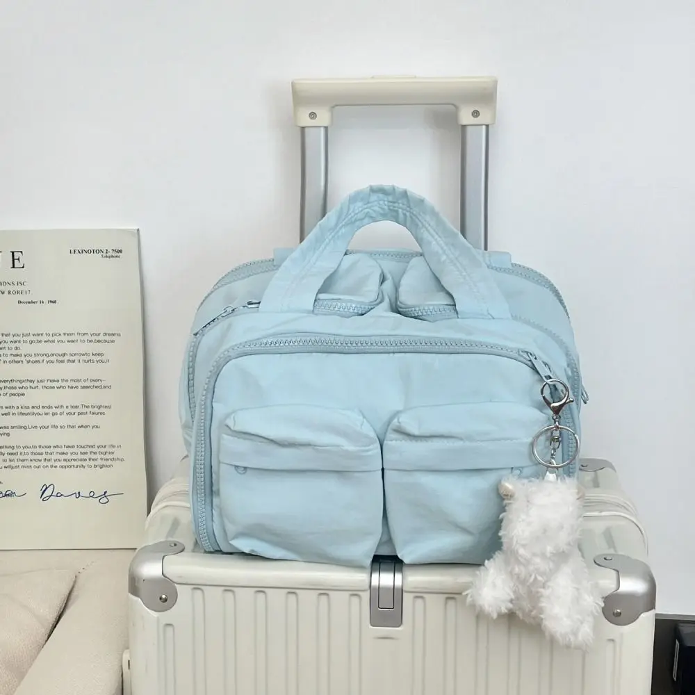 Multi-pouch Travel Cosmetic Bag Nylon Multifunction Makeup Pouch Bag Toiletries Organizer Puffy Travel Wash Bag Shopping