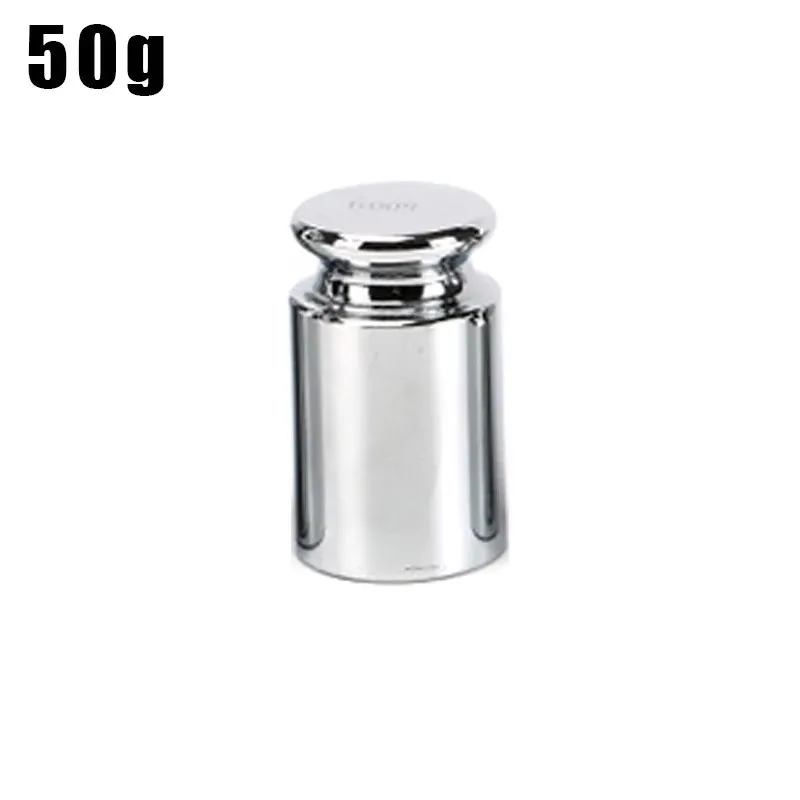 1g 2g 5g 10g 20g 50g 100g Grams Accurate Calibration Chrome Plating Scale Weights  For Home Kitchen Tool 1/5Pcs