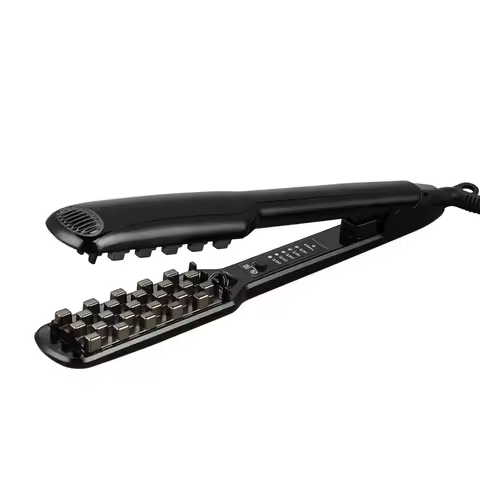 Professional Volumizing Curling Iron Corn Perm Fluffy Splint Flat Iron Hair Styling Tool Hair Iron Ceramic 3d Grid Hair Crimper