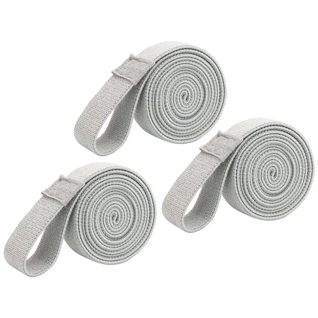 

Resistance Tapes, Set with 3 Ribbons Resistance Tape for Po And Legs Ladies Men, Stretch Tape for Home Training