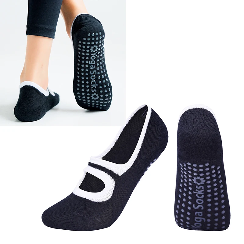 Calcetines antideslizantes de secado rápido para mujer, medias transpirables de alta calidad para Yoga, Pilates, Ballet, Fitness y gimnasio, novedad