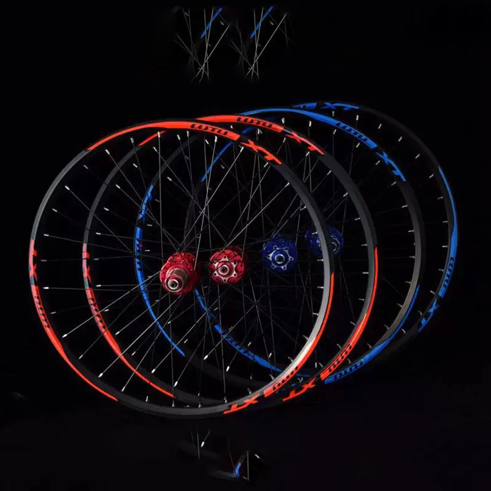 

Wheel Set Mountain Wheel Set 26 27.5 29 Inch Bicycle Wheel Set Four Peilin Disc Brake Wheel Set Quick Release Wheel Set