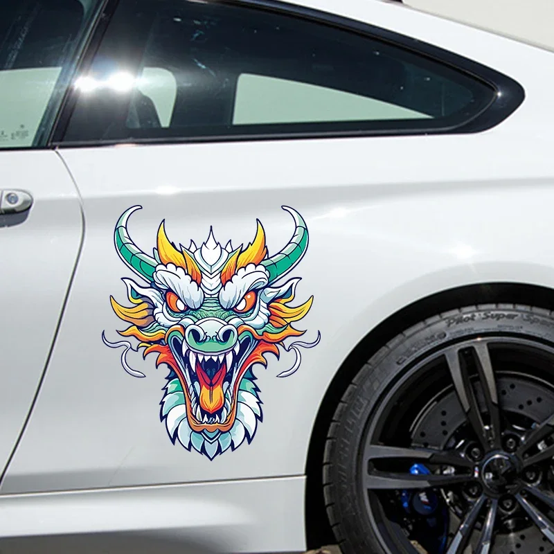 Dragon Head Large Car Stickers and Decals Car Body Stickers Car-Side Decals Waterproof Car Vinyl Stickers