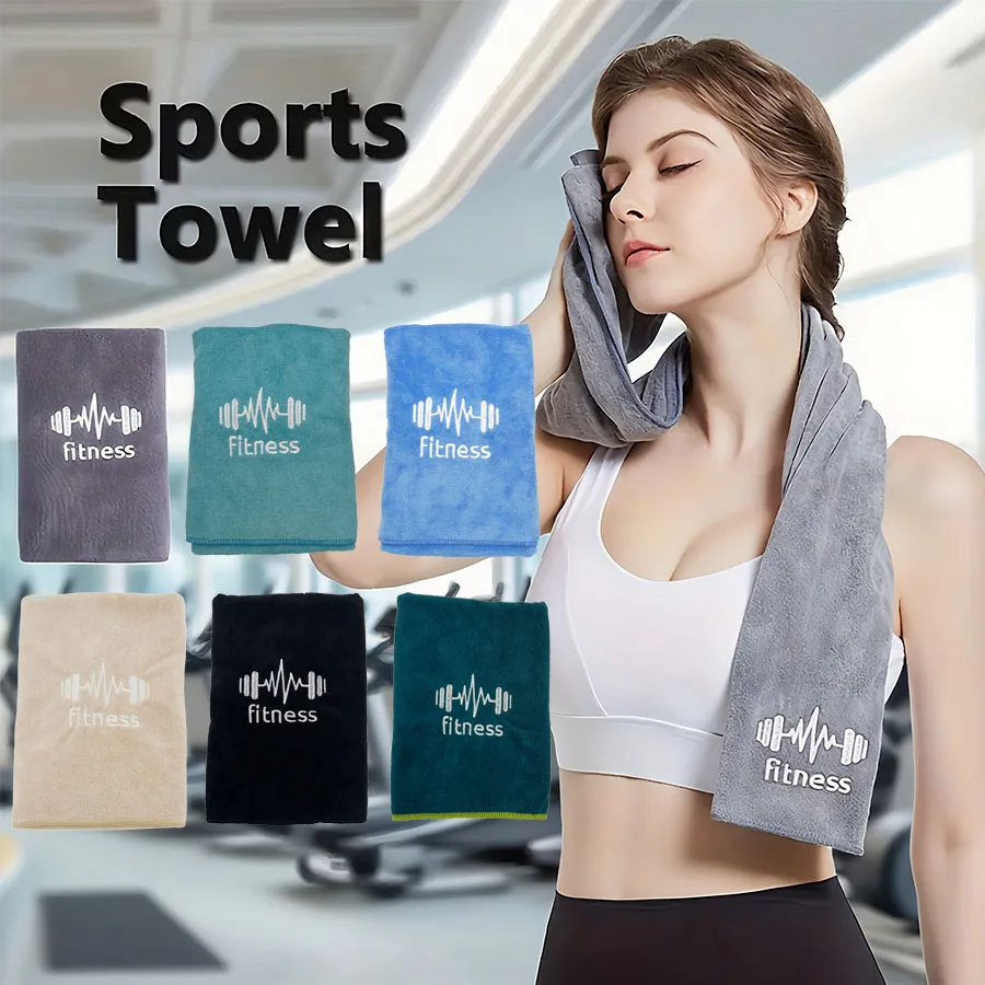 

Спортивное полотенце из микрофибры для мужчин и женщин, очень мягкое и быстросохнущее полотенце 40x95 см для тенниса, йоги, езды на велосипеде, плавания