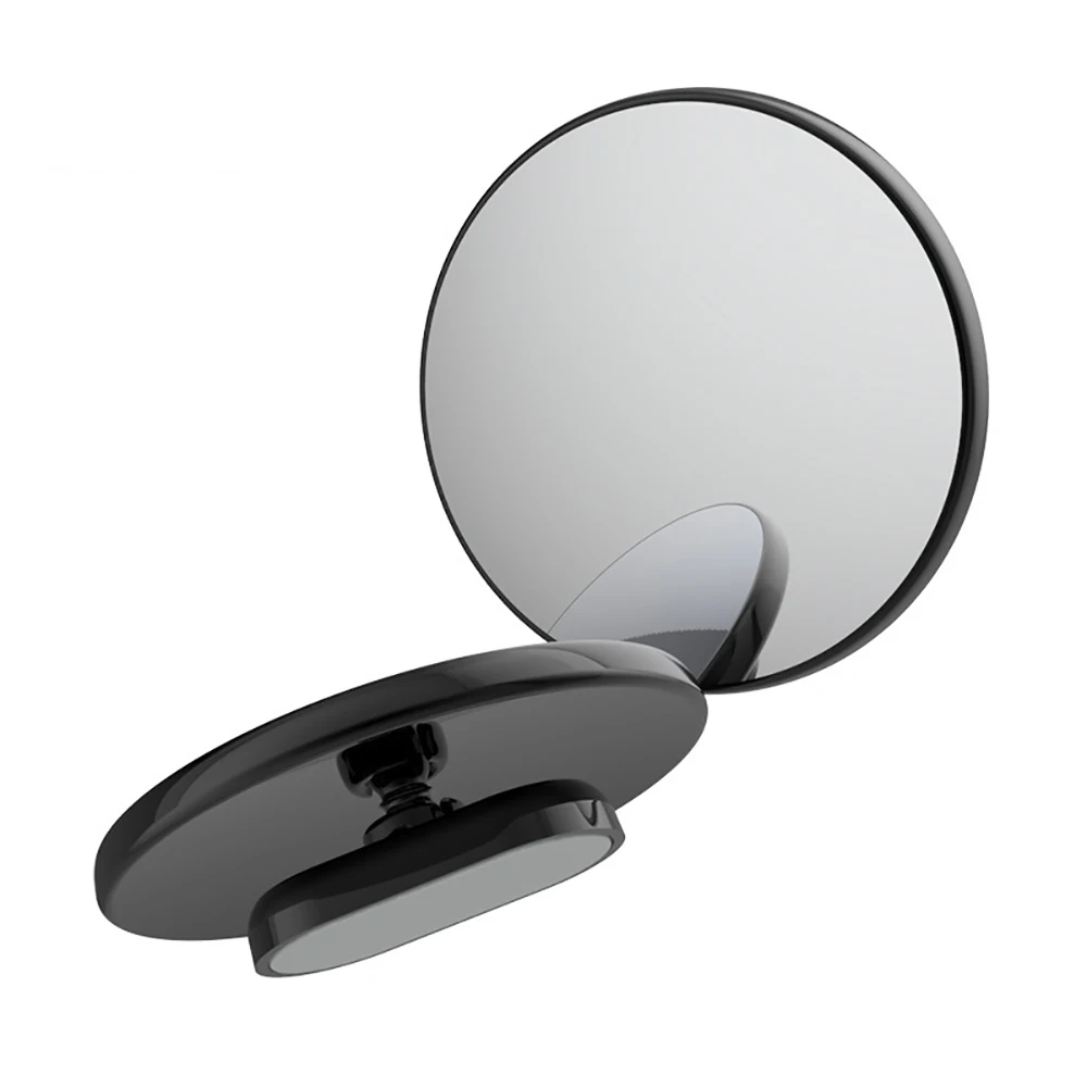 1Pcs 360 Degree Adjustable Blind Spot Mirror Car Auxiliary Rearview Convex Mirror Round Frame Wide Angle Mirrors for Car Reverse