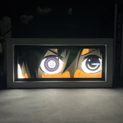 Boîte à lumière LED Anime Phantomhive pour décoration de chambre, éclairage de jeu manga, lampe de table bricolage découpée en papier, majordome noir, Earl Ciel