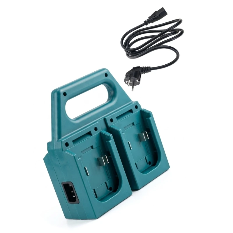 4 Slot Rapid Charging Station For 18V 21V BL1830,BL1415,BL1815,BL1850 Power Tool Battery Storage Rack With Safety And Handle