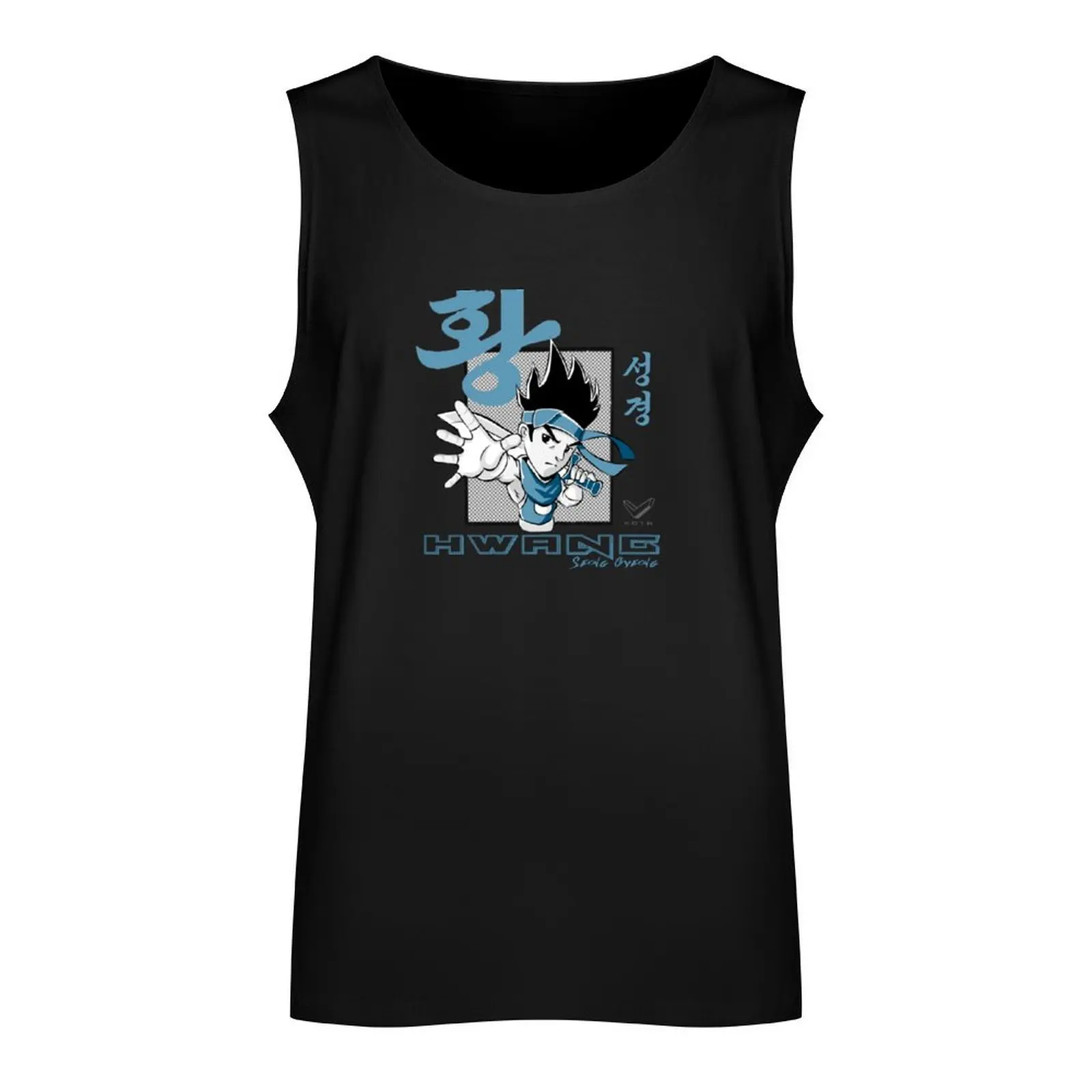 Soul Calibur Hwang Tank Top T-shirt sports Sleeveless T-shirt Working vest gym Men's t-shirts