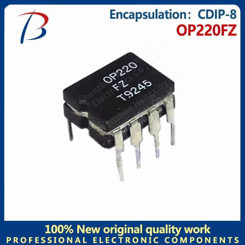 

10PCS OP220FZ inserted into the DIP-8 operation amplifier chip