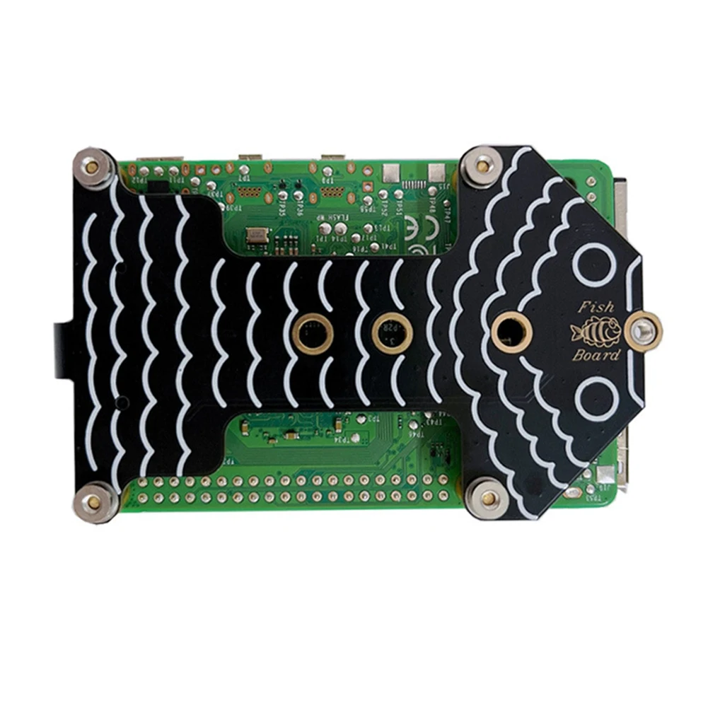 For Raspberry Pi 5 Adapter Board Pcie To M.2 Nvme SSD Adapter Board Compatible With Pi5 Official Case And DSI/CSI Cable