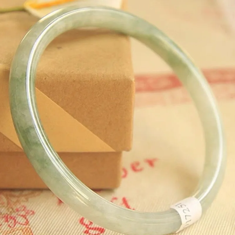 Jadeite for women, thin bangle, slim , beauty bar, dingdang , jade bracelet, gift