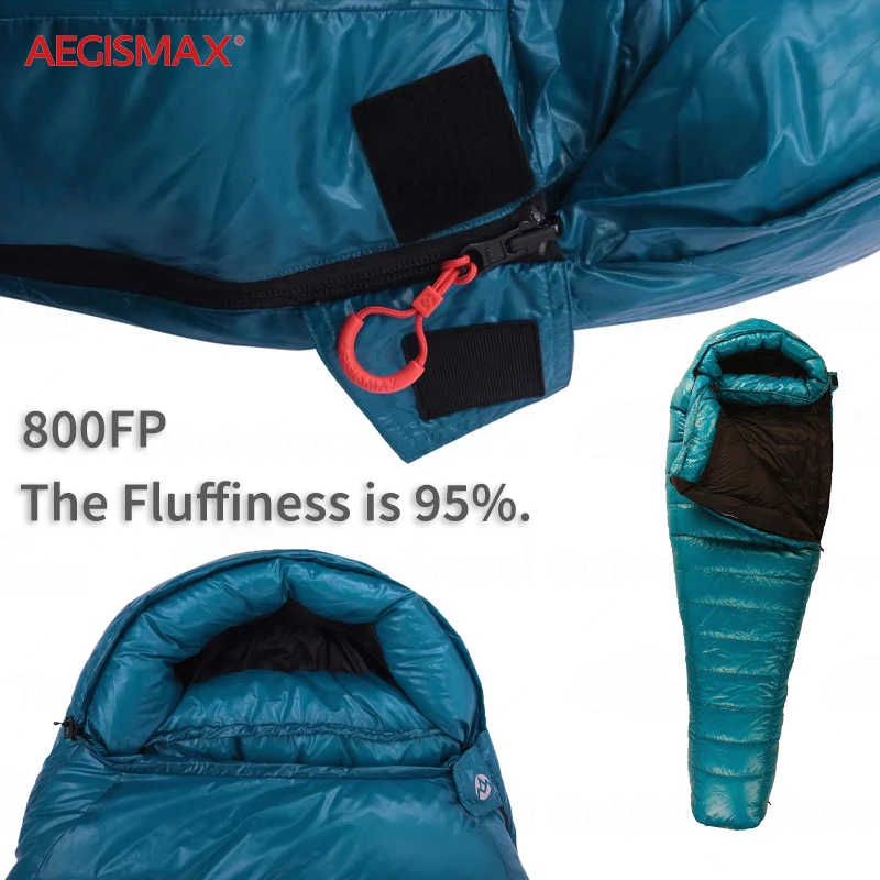 AEGISMAX M3 800FP Goose Down Sleeping Bag 960g