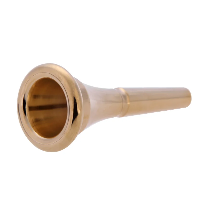 Professional Gold Silver Plated French Horn Mouthpiece Metal Copper Alloy French Horn Musical Instruments