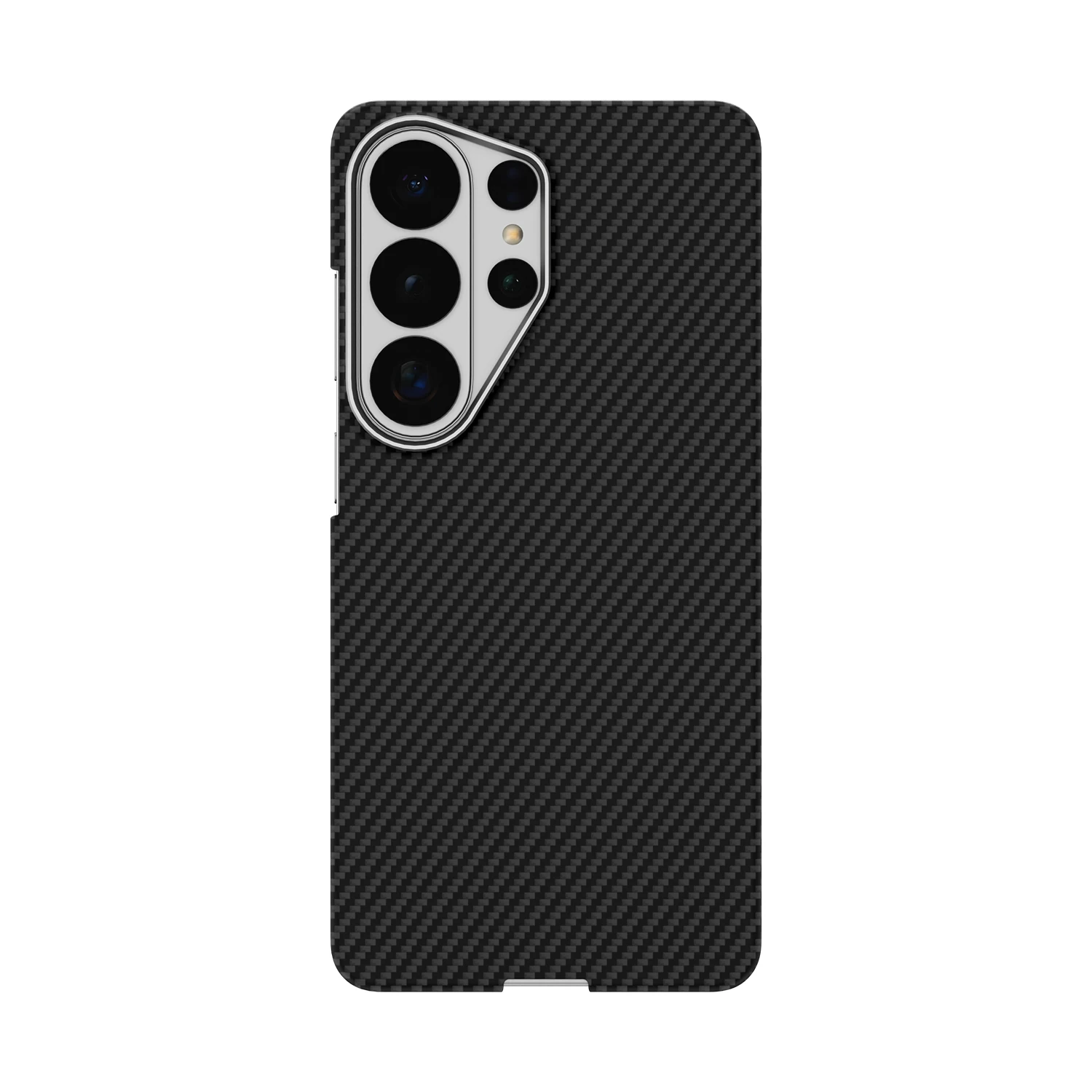 600D Integrated Carbon Fiber Case For Samsung Galaxy S26 Ultra Ultra-thin Skin-friendly Matte Shockproof Hard Protective Cover